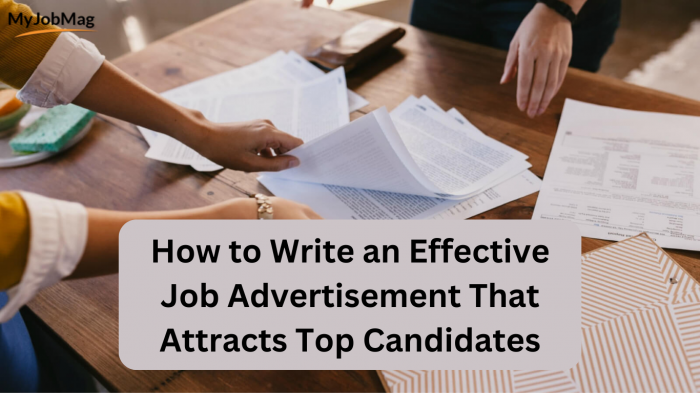 How to Write an Effective Job Advertisement That Attracts Top Candidates